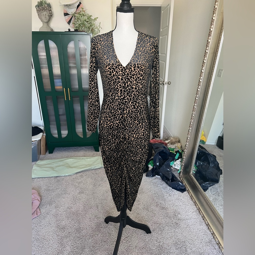 Leopard Print Dress